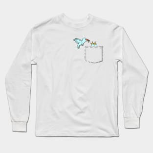 sunbird in a pocket Long Sleeve T-Shirt